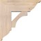 Ekena Millwork Westlake Traditional Smooth Bracket w/ Offset Brace, Douglas Fir, 7 1/2"W x 20"D x 20"H BKT0806X20X20WTL01SDF - alternate 4